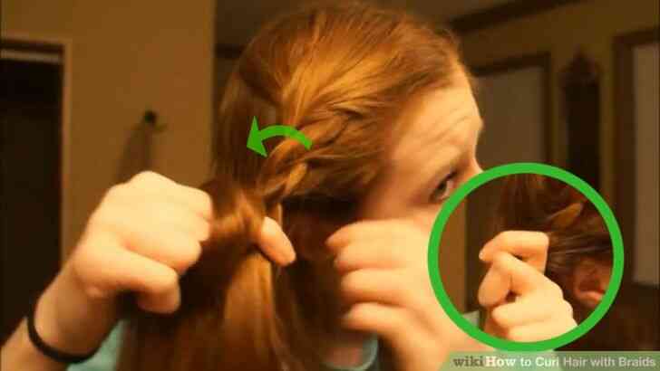 Image intitulée Friser les Cheveux avec des Tresses Étape 11